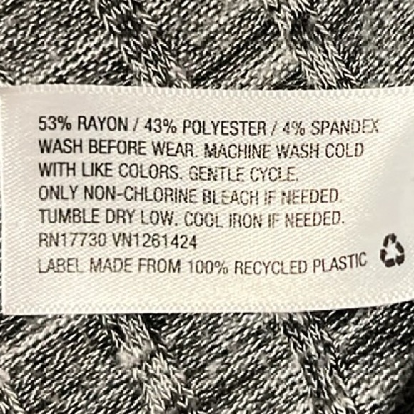 Art Class Open Front Cardigan with Pockets in Grey, Size XLarge (14/16) - Picture 15 of 17